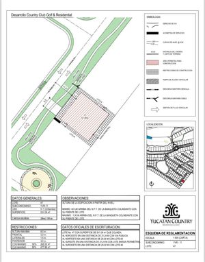 Se vende terreno en Cutzam 1 Yucatán Country Club