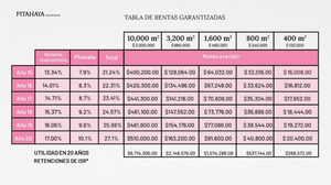 PITAHAYA INVESTMENTS, TERRENO Y HOTEL