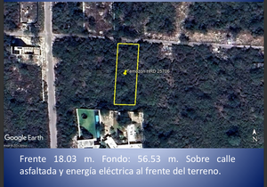 Terreno en venta en zona de alta plusvalía.