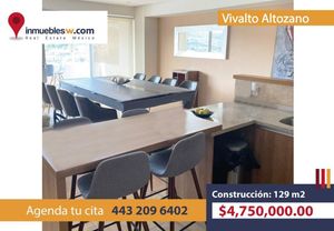 DEPARTAMENTO EN VENTA EN VIVALTO ALTOZANO, MORELIA