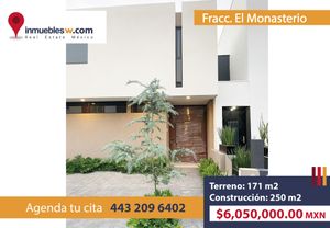 CASA EN VENTA EN FRACC. EL MONASTERIO, MORELIA