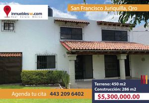 CASA EN VENTA EN SAN FRANCISCO JURIQUILLA, QRO