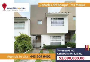 CASA EN VENTA EN CAÑADAS DEL BOSQUE TRES MARIAS, MORELIA