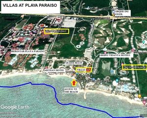 Venta de 2 villas en exclusivo residencial a 100 más de la playa