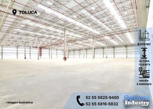 Opportunity to rent an industrial warehouse in Toluca