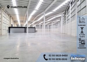 Warehouse in Cuautitlán for rent