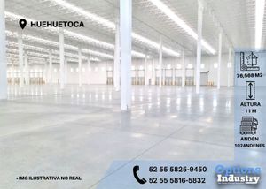 Industrial space for rent in Huehuetoca