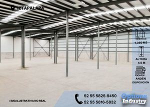 Industrial property for rent located in Iztapalapa industrial park