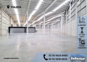 Bodega en alquiler para Toluca