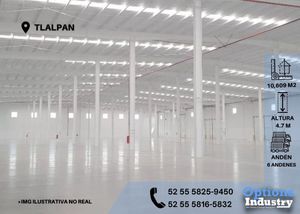 Propiedad industrial en renta ubicada en Tlalpan parque industrial