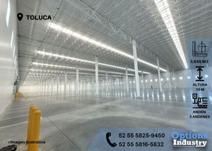 Warehouse in Toluca for rent