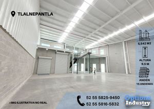 Rent industrial warehouse in Tlalnepantla