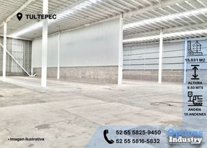 Industrial warehouse in Tultepec to be able to rent