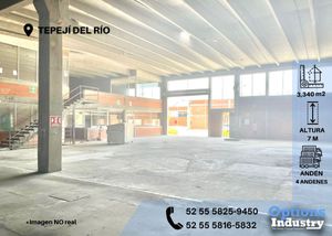 Immediate availability of industrial warehouse rental in Tepeji del Río