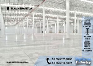 Alquila inmueble industrial, zona Tlalnepantla