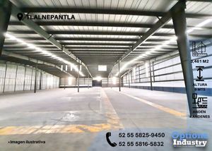 Rent in Tlalnepantla of industrial warehouse