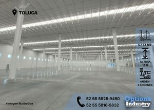 Nave industrial para alquilar ya en Toluca