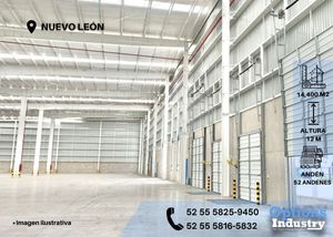 Disponibilidad inmediata de nave industrial en Nuevo León en renta