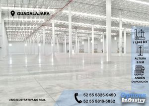 Industrial warehouse for rent in Guadalajara