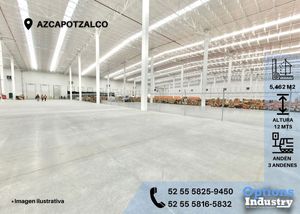 Immediate rent of warehouse in Azcapotzalco