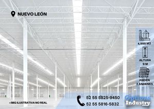 Warehouse rental opportunity in Nuevo León