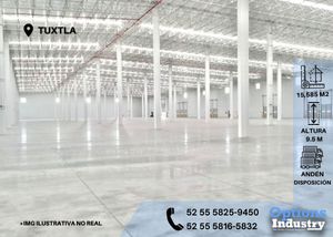 Rent industrial warehouse in Tuxtla