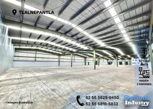 Immediate rent of industrial warehouse in Tlalnepantla