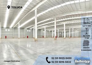 Industrial warehouse for rent in Toluca