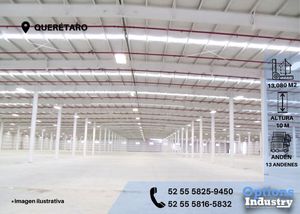 Rent industrial warehouse now in Querétaro