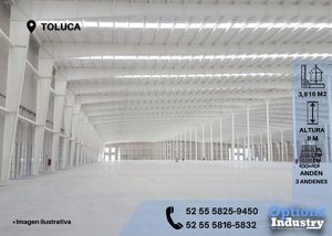 Alquiler de bodega industrial en Toluca