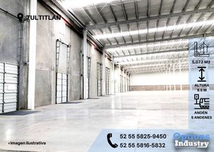 Warehouse for rent in Tultitlán