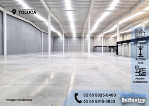 Great industrial warehouse for rent in Lerma