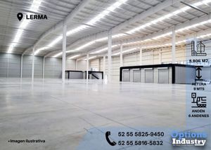 Rent now industrial warehouse in Lerma