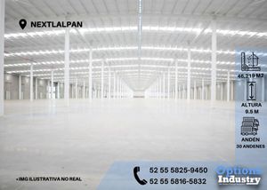 Amazing industrial warehouse in Nextlalpan for rent