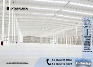 Industrial warehouse located in Ixtapaluca for rent