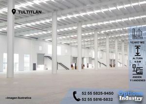 Industrial warehouse in Tultitlán for rent