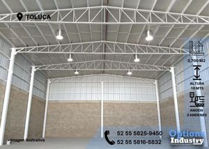 Renta bodega industrial en Toluca