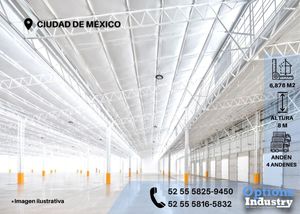 Oportunidad de renta de nave industrial en Ciudad de México