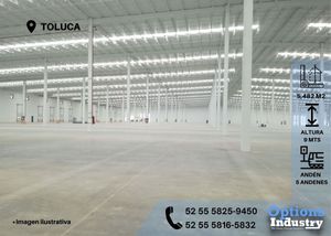 Rent warehouse in Toluca