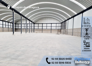 Excellent warehouse in Atizapán, rent now!