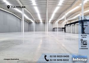 Rent in Tultitlán industrial warehouse