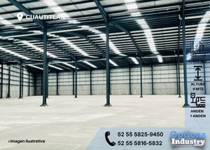 Industrial warehouse in Cuautitlán for rent