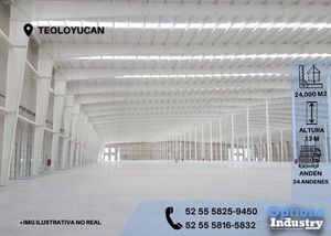 Espacio industrial en renta en Teoloyucan