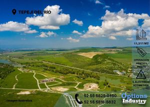 Gran terreno industrial en Tepejí del Río en renta