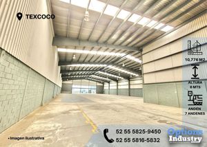 Immediate rent of industrial property in Texcoco