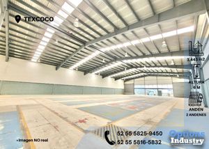 Industrial warehouse located in Texcoco for rent