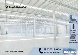 Oportunidad de renta de bodega en Guadalajara