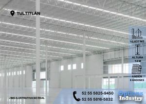 Tultitlán, area to rent industrial property