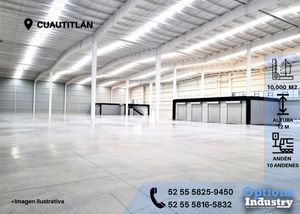 Nave industrial en renta en Cuautitlán