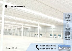 Alquiler de espacio industrial ubicado en Tlalnepantla